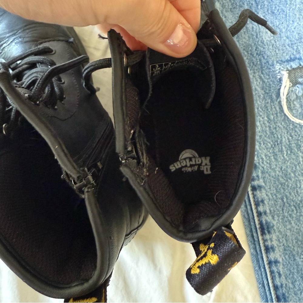 Dr. Martens Black Ankle‎ Boots Size 4 - Picture 7 of 7